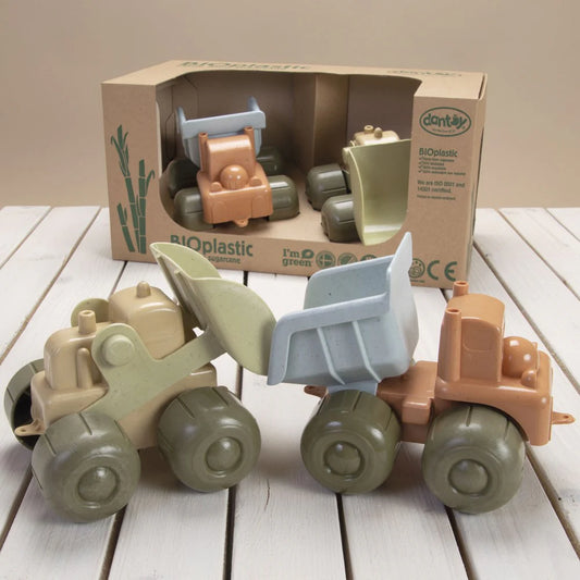 BIOplastic construction vehicle set