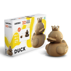3D duck cardboard puzzle