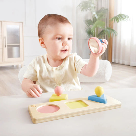 Hape - Montessori Mirror Shape Puzzle