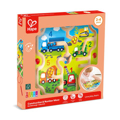 Hape - Construction and number maze