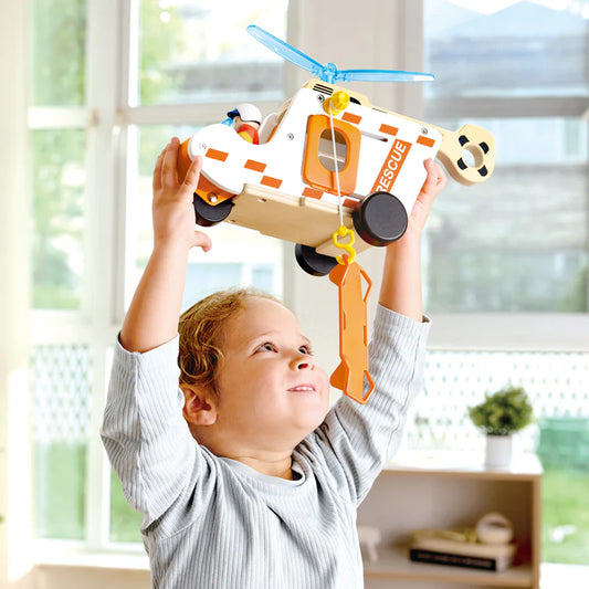 Hape - To the rescue helicopter set