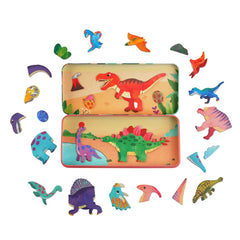mierEdu Travel Magnetic Box - Dinosaur Land
