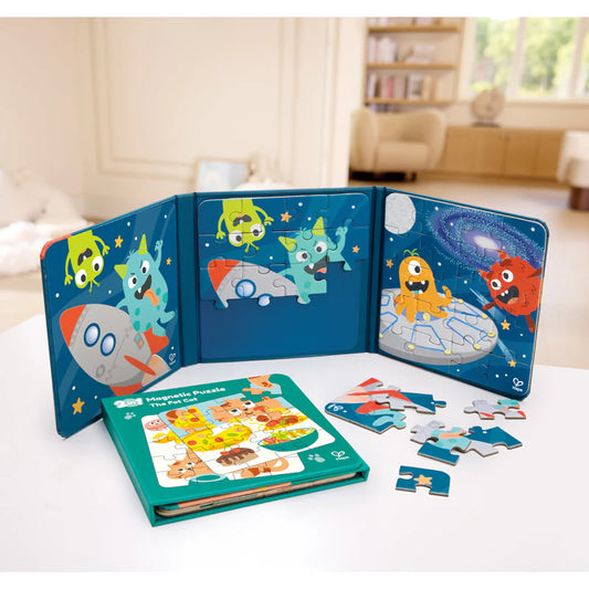 Hape - Magnetic puzzle book