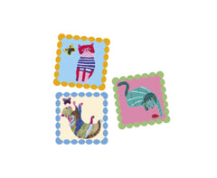square memory game cats