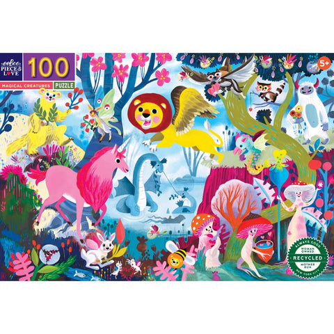 100 piece magical creatures puzzle