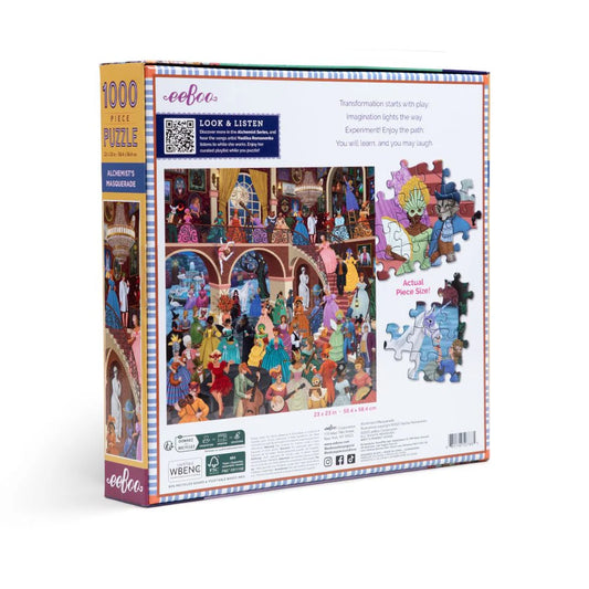 eeBoo 1,000 Pc Puzzle - Alchemists Masquerade