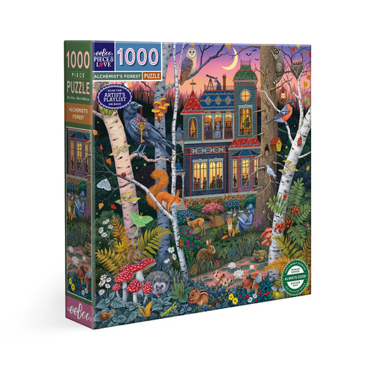 eeBoo 1000 pce puzzle - Alchemist's forest