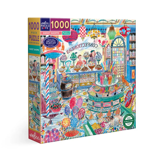 eeBoo 1000 pce puzzle - Sweet shoppe