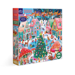 eeBoo 1000 pce puzzle - Christmas Flight