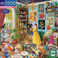 eeBoo 1000 pce puzzle - Alchemist's Art Studio