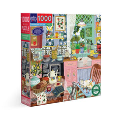 eeBoo 1000 pce puzzle - Strawberry kitchen