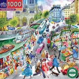 1000 piece puzzle Paris bookseller