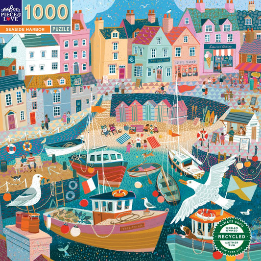 1000 pce puzzle seaside harbor