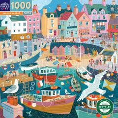 1000 pce puzzle seaside harbor