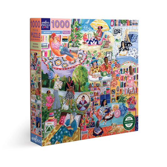 eeBoo 1000 pce puzzle - Women Reading