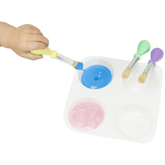 Easi-grip paint brushes