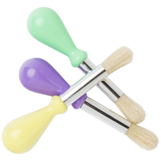 Easi-grip paint brushes