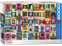 Mediterranean Windows 2,000 piece puzzle