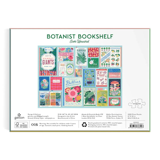 Botanist bookshelf puzzle 1000pc