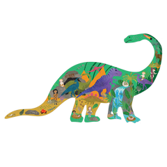 Dinosaur Shaped Jigsaw Puzzle - 80 pc