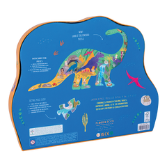 Dinosaur Shaped Jigsaw Puzzle - 80 pc