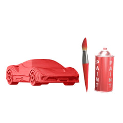 3D ferrari cardboard puzzle