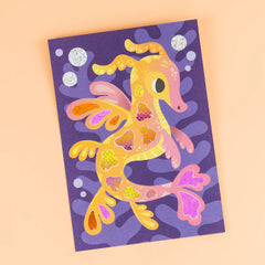 Foil art - ocean magic