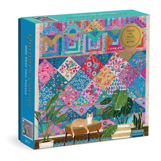 Quilter's Corner 1000 piece foil puzzle