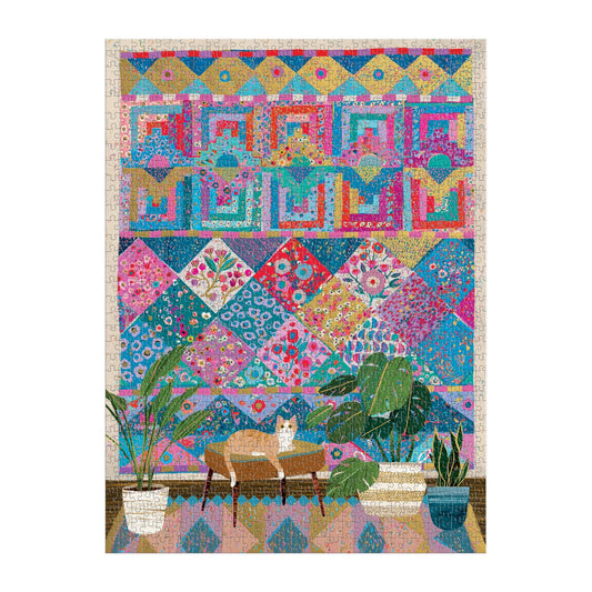 Quilter's Corner 1000 piece foil puzzle