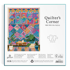 Quilter's Corner 1000 piece foil puzzle