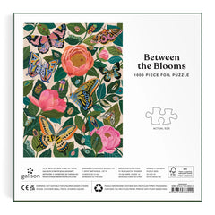 Between the Blooms 1000 pc foil puzzle