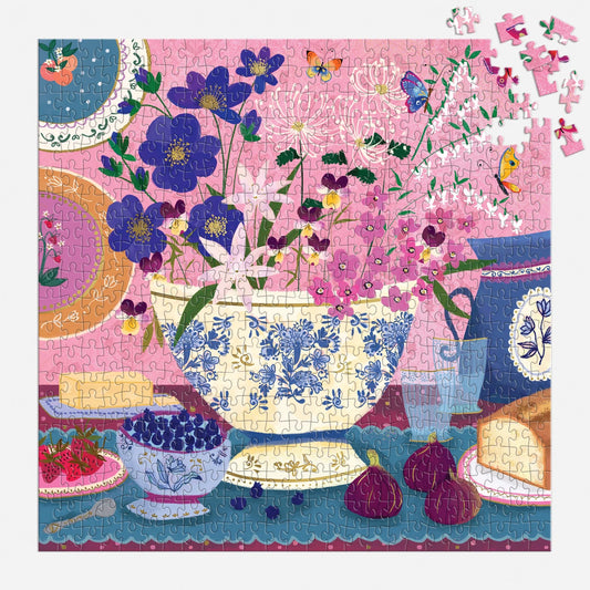 Art of the table 500 piece foil puzzle