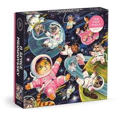 A space Meowdyssey puzzle 500pc