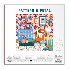 Pattern and petal puzzle 500pc