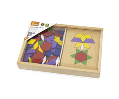 Pattern  board and blocks