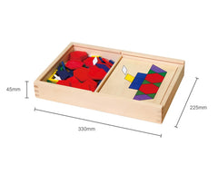 Pattern  board and blocks