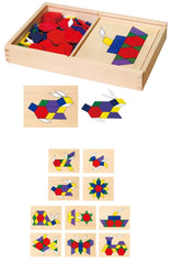 Pattern  board and blocks