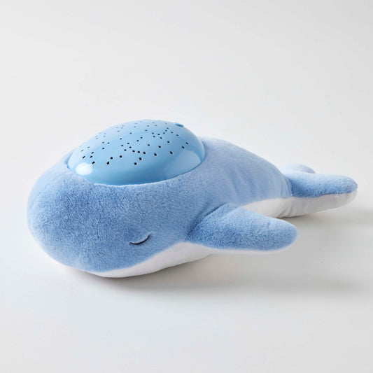 Whale plush night light