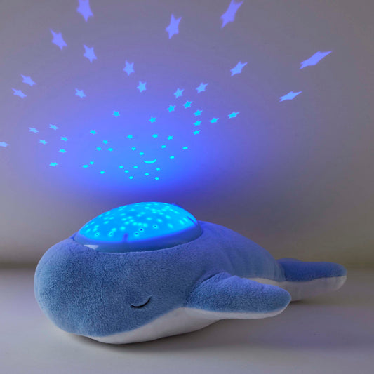 Whale plush night light