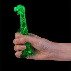 smooshos super squeeze stretch dino - glow in the dark