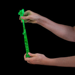 smooshos super squeeze stretch dino - glow in the dark