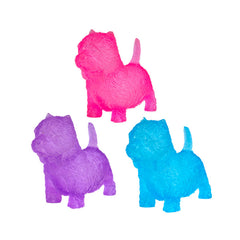 Smooshos- super squeeze glow in the dark terrier