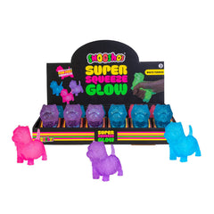 Smooshos- super squeeze glow in the dark terrier