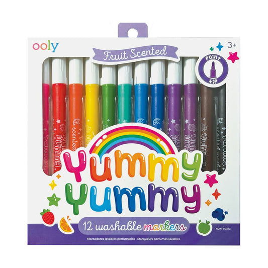 yummy yummy scented markers pack 12