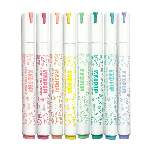 Vivid pop marker pastel