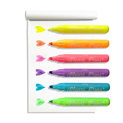 Ooly Heart Pops Neon Highlighters / Set of 6