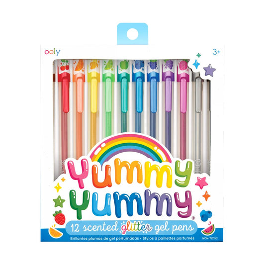 Yummy scent glitter gel pens