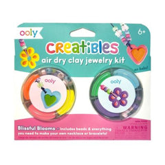 Creatibles Air Dry clay Jewellery kit - Blissful Blooms
