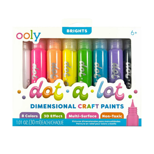 Dot A-Lot Dimensional Craft Paint - Bright