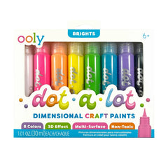 Dot A-Lot Dimensional Craft Paint - Bright